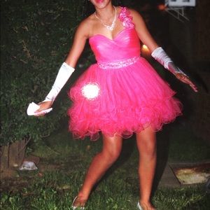 Pink beautiful dress